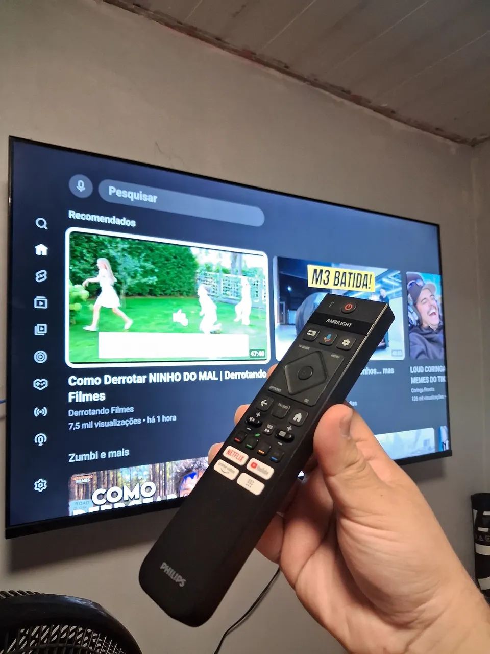 Smart Tv 50 polegadas  4K - Foto 3