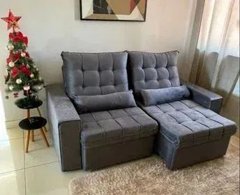 Sofá Retrátil Reclinável 2,00m - (Promoção)! - Foto 4