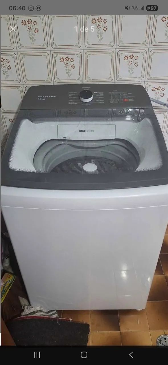Vendo máquina de lavar brastemp 13 kg