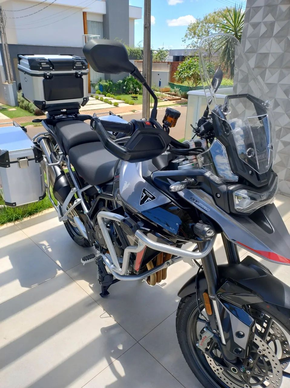 Vende Tiger 900 GT pro impecável, sem detalhes. - Foto 3