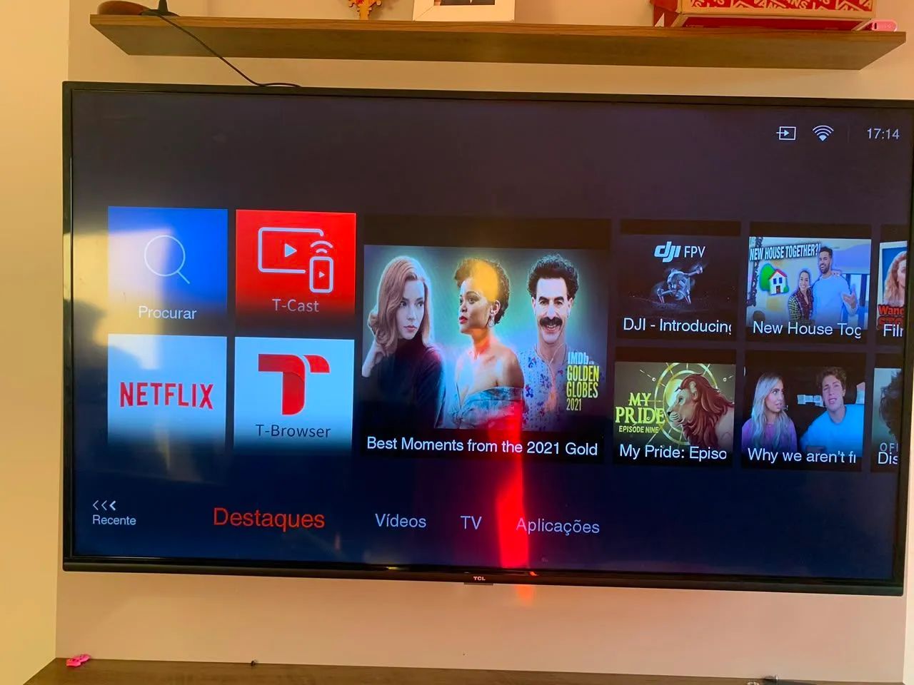 Smart tv 55" polegadas 4k  - Foto 3