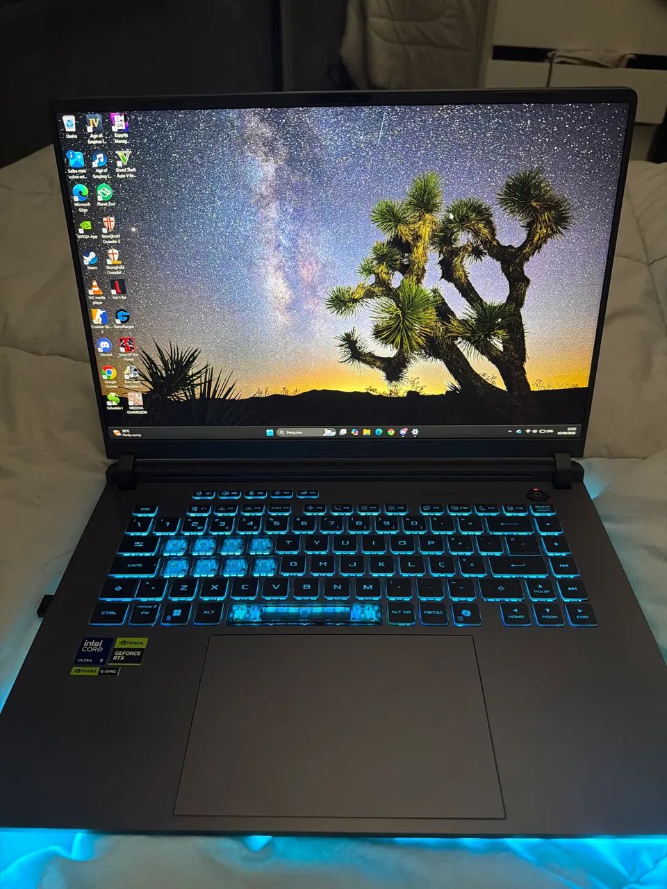 ? VENDO NOTEBOOK GAMER ASUS ROG STRIX G16 ? MUITO POTENTE ? - Foto 3
