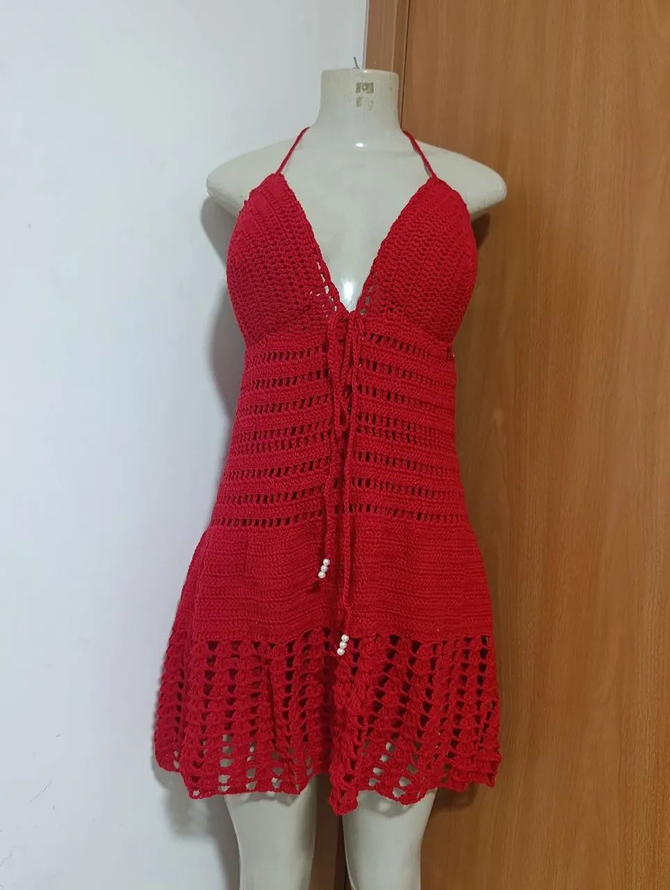 VESTIDO DE CROCHÊ  - Foto 2