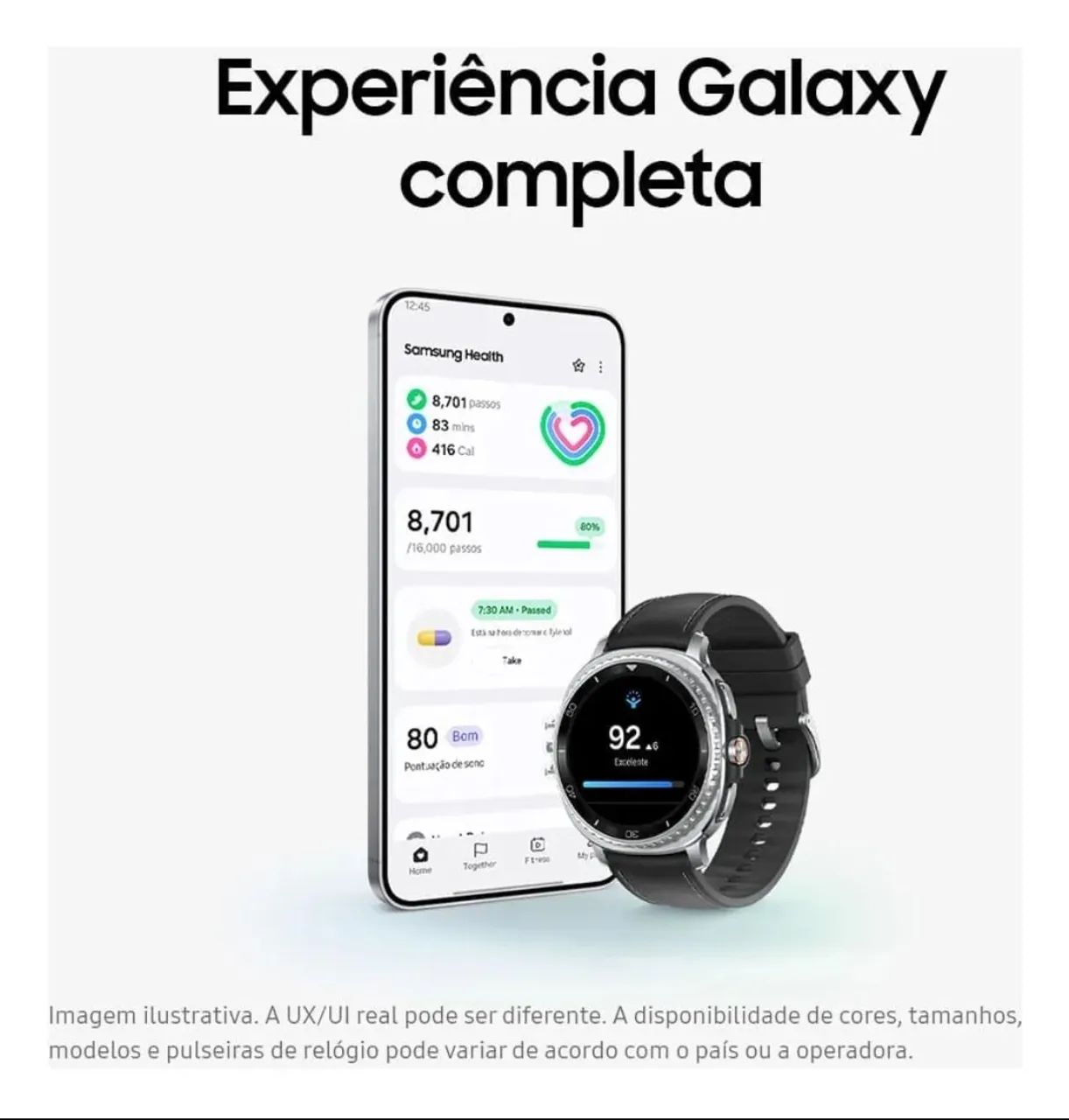 Relógio SAMSUNG Galaxy Watch 8 Classic 46 mm - Foto 4