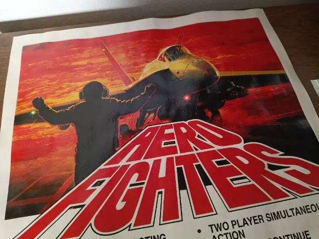 Material de Divulgação Original  Aero Fighters (1992) - Foto 4