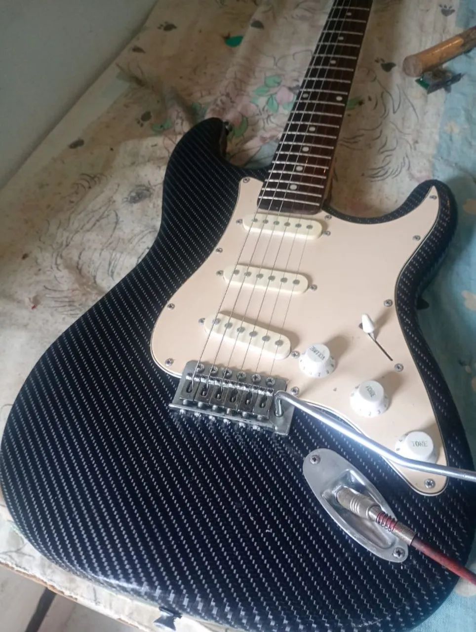 Guitarra Memphis 32 com plotagem 4D - Foto 3