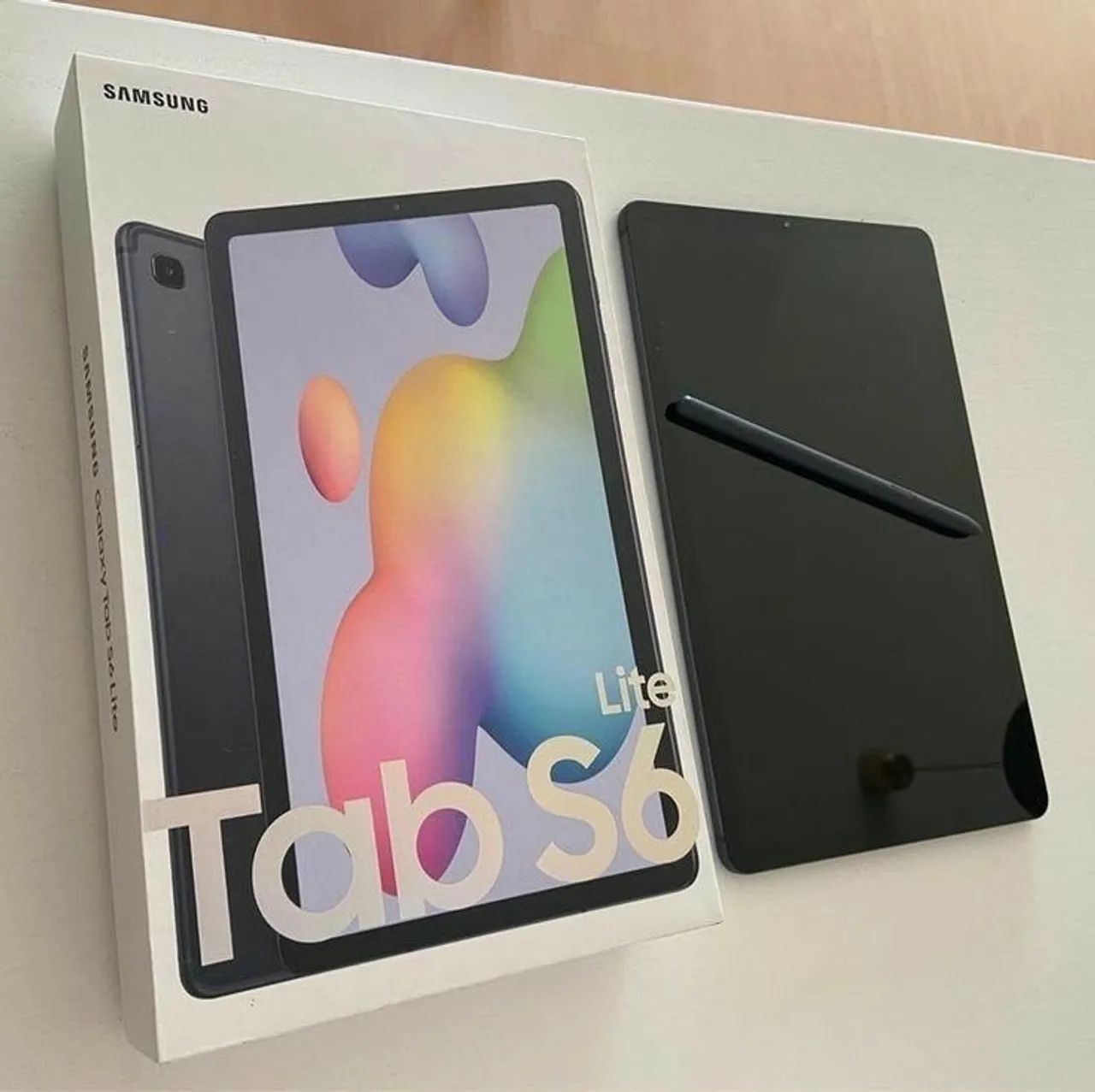 Tablet Tab S6 Lite com Mouse e Teclado Bluetooth - Foto 2