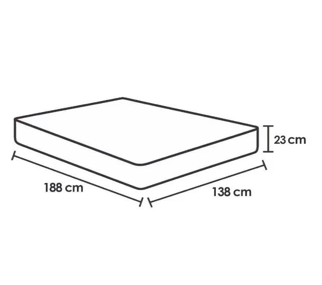 Colchão Ortobom Casal Nanoelastic - Foto 4