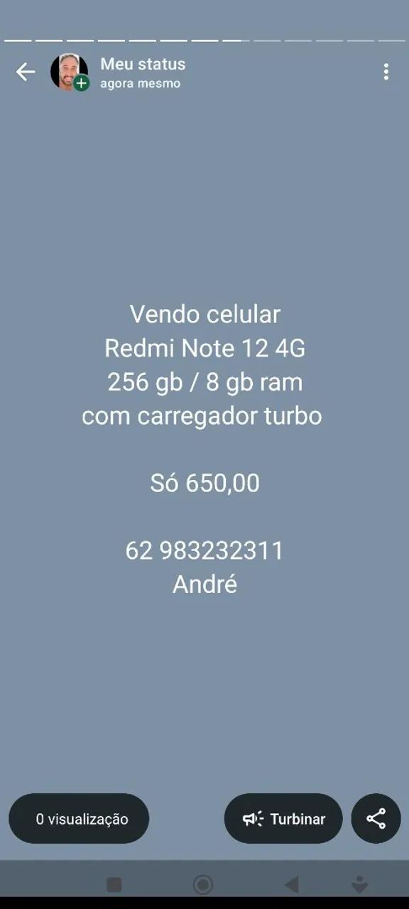 Celular Xiaomi Redmi Note 12 