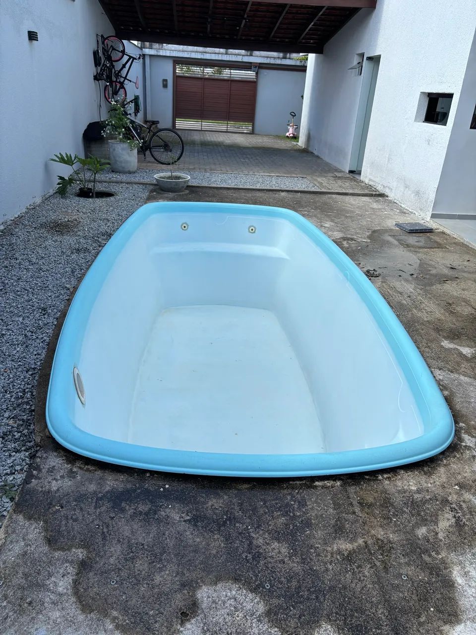 Piscina de fibra 