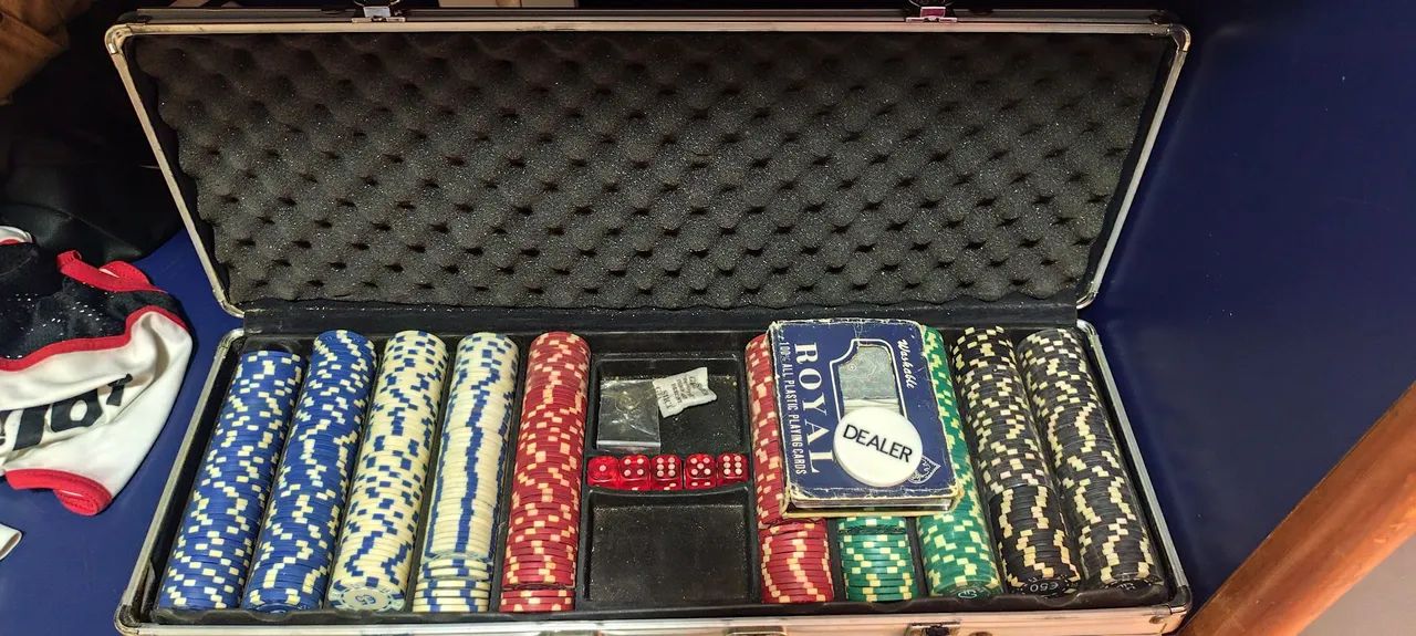 Maleta de poker 500 peças  - Foto 2