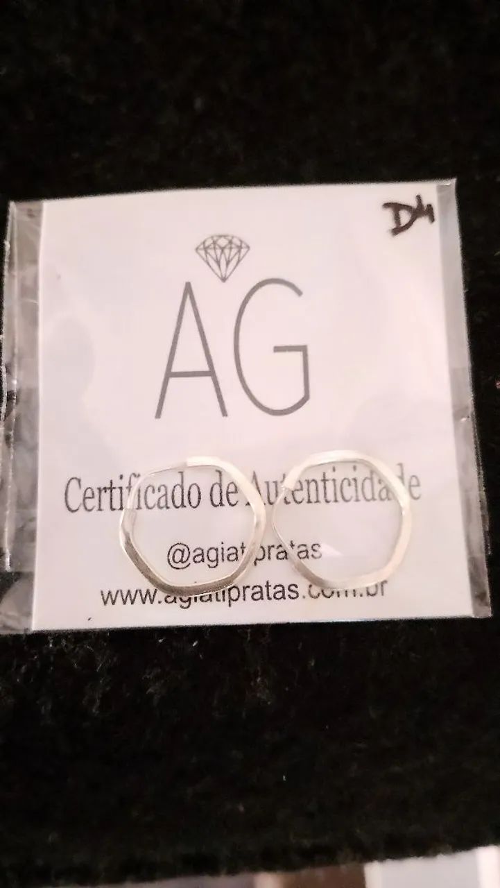 Argola d prata $35 - Foto 2