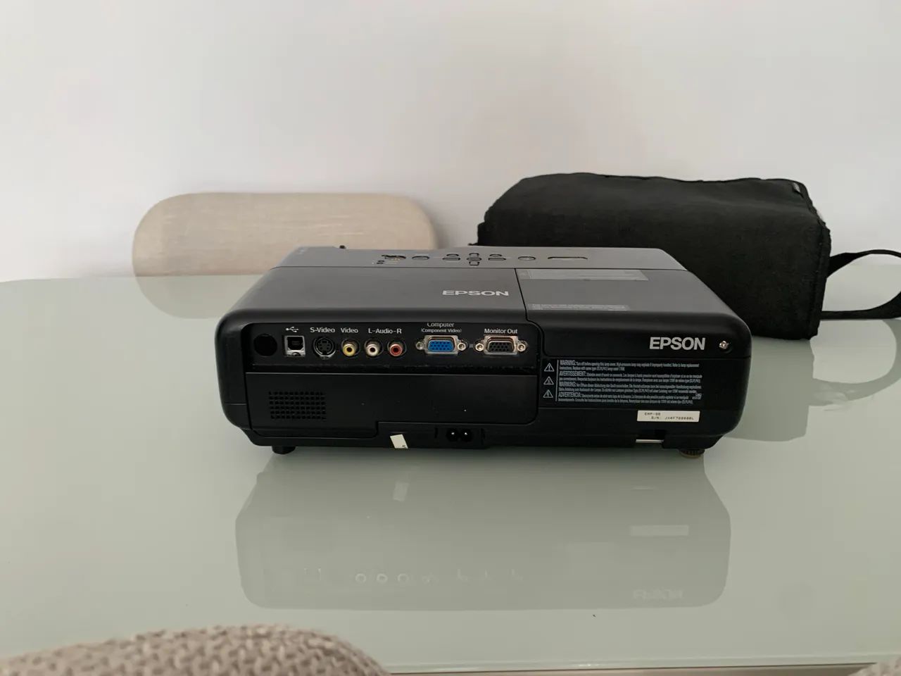 Projetor Epson PowerLite S5+ 3LCD + Cabos - Sem Teste - Foto 2