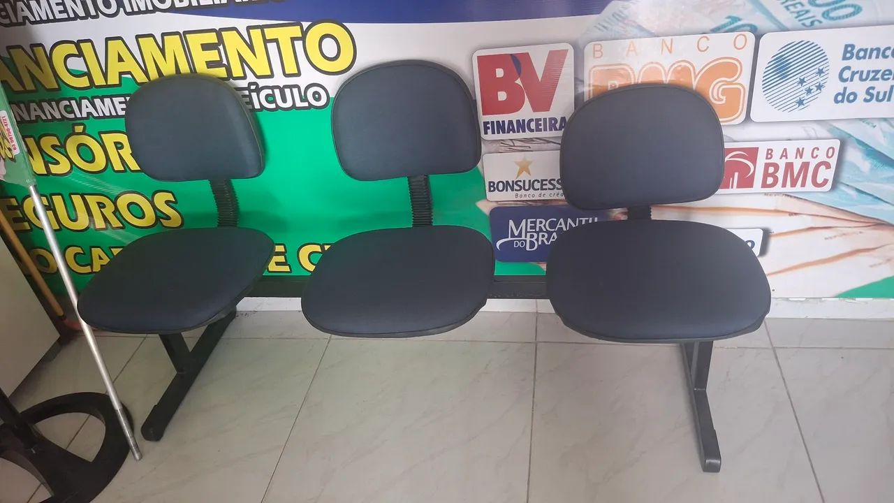 Escritório completo - impressora notebook bebedor armários e mesa - Foto 4