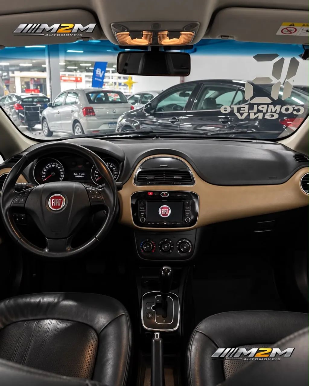 Fiat Linea Absolute 1.9/1.8 Flex Dualogic 4P 2016 - Foto 5