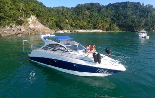 Lancha Yacxo 337 - 2011 Diesel mercruiser 440hp ( estilo passeio - phanton, cimitarra.) - Foto 3