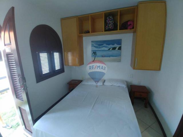 Flat estilo casa duplex com 2 dormitórios à venda, 57 m² por r$ 185.000 - ponta negra - na - Foto 16