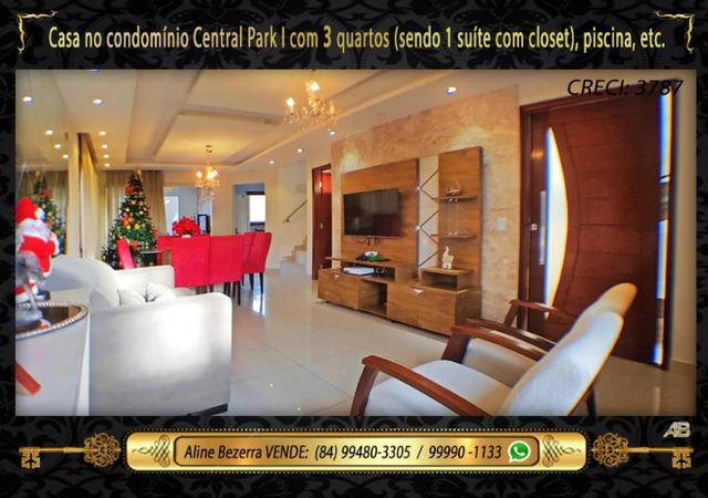 Duplex com piscina no central park, facilita negociação, 3 quartos, brinquedoteca, etc - Foto 5