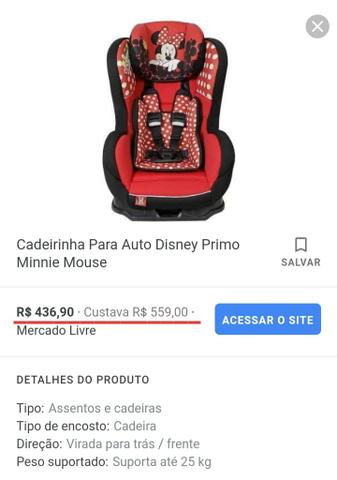 Cadeirinha Minnie