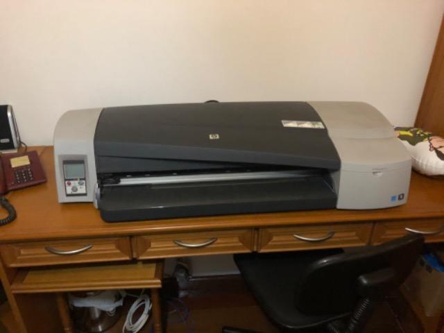 Plotter HP desingjet de rolo para impressão de plantas em formato até o A1