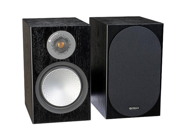 Monitor Audio Silver 100 Caixa Bookshelf 120w Preto (par)
