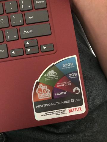 Vendo notebook excelente para estudos, novinho, nota fiscal , carregador, tudo complet - Foto 5