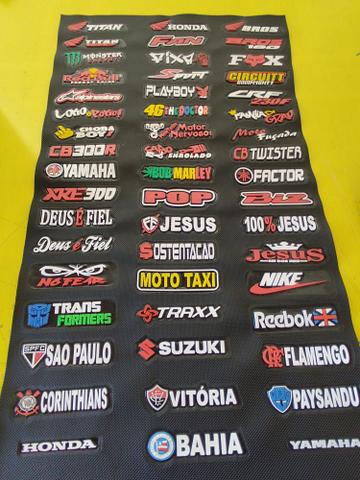Vários modelos de capas