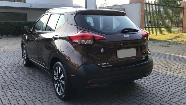 Nissan Kicks 2018 SL Automático Flexstar B.Couro Multimídia GNV de 5ª Ger. Particular - Foto 2