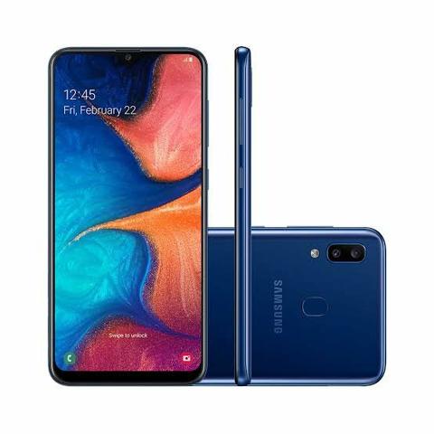 Galaxy a 20 2 meses de uso 2 meses de uso zero da loja