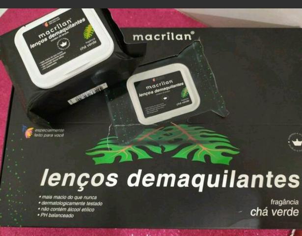 Box Lenços Demaquilantes Macrilan - 12 Unidades - Foto 2
