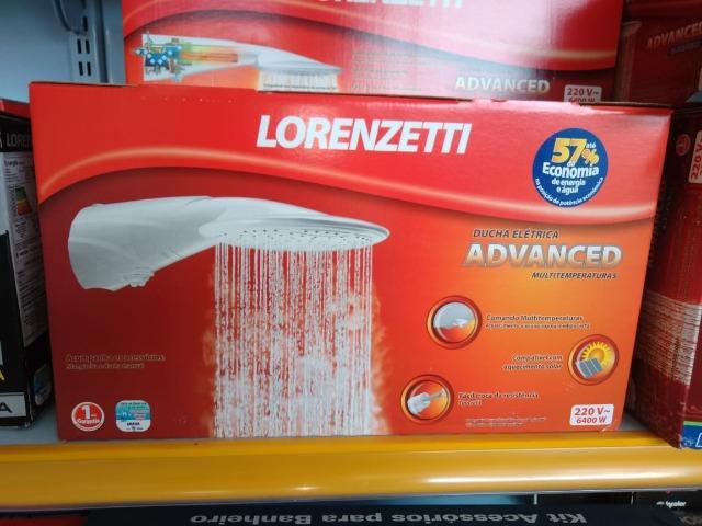 Black Friday - Chuveiro Ducha Elétrica Advanced - 220V/ 6400W - Branco - Lorenzetti - Foto 4
