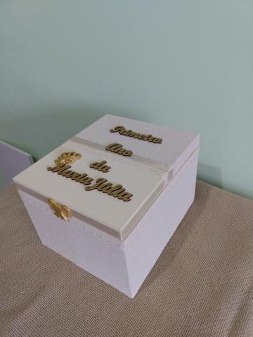Caixa de MDF para fotos 10x15 peça personalizadas - Foto 4