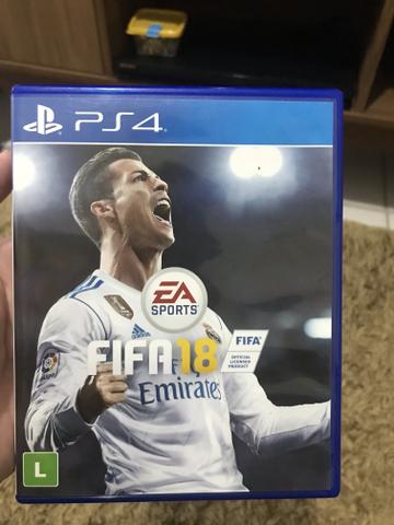 Vendo Jogo FIFA 18 Para PS4 R$45,00