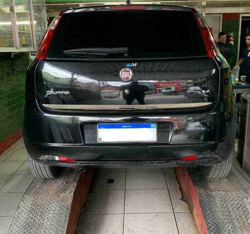 Fiat Punto 1.4 8v fire completo bancos de couro - Foto 7