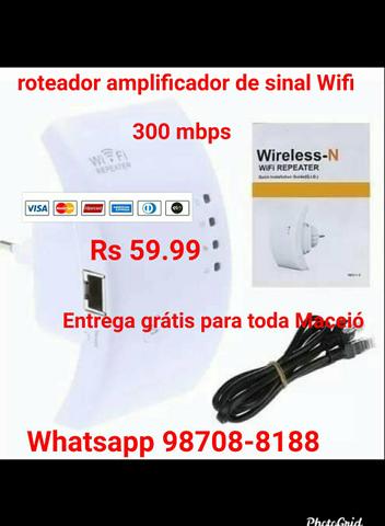 Roteador e ampliador de sinal Wifi