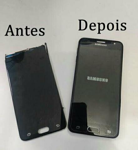 Promoção troca de tela j5 prime ou j7 prime