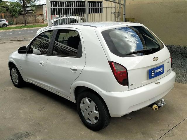 Celta LT 2014 Branco Completo + Airbag e Abs - Foto 6