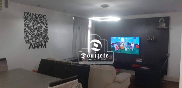 Apartamento com 4 dormitórios à venda, 118 m² por R$ 450.000,10 - Campestre - Santo André/