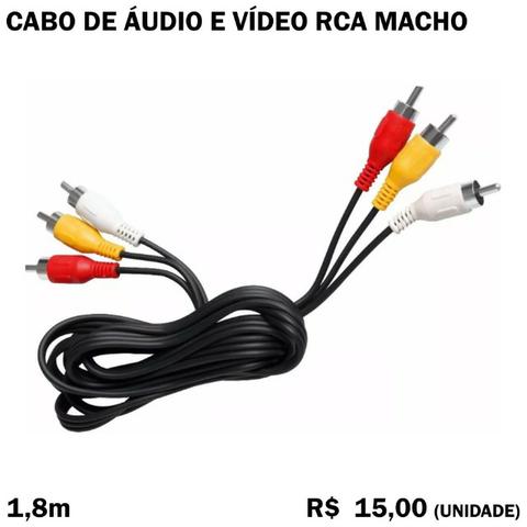 Cabo de Vídeo e Áudio