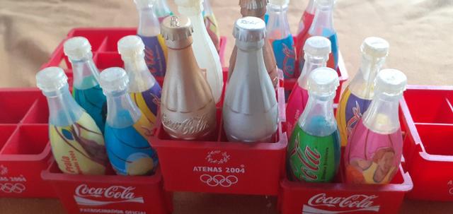 Garrafinhas - Coca Coca Atenas 2004 - para quem coleciona - so ...