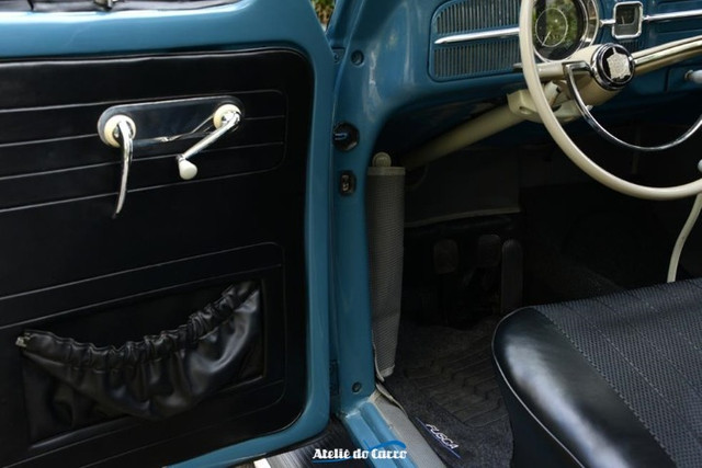 Fusca 1300 1968 Azul Real - Um espetáculo em detalhes! Vale conferir! Ateliê do Carro - Foto 12