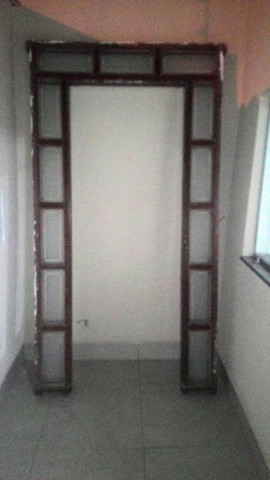 Portal de madeira
