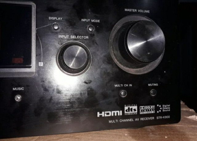 Receiver Sony str-k900 com defeito - Foto 4