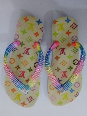 Chinelos decorado e personalizado - Foto 2