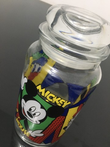 Bomboneire de vidro Turma da Disney - Rara  - Foto 2