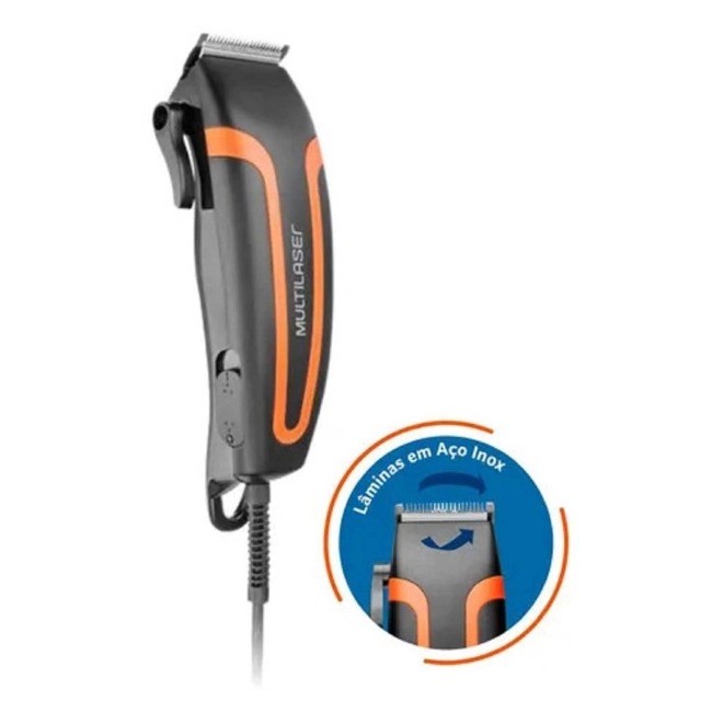 Máquina de Cortar Cabelo/Barba/Bigode 4 em 1 Multilaser - Foto 3