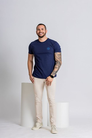 Calças Masculinas de Brim c/ Lycra 