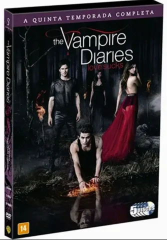 Diários De Um Vampiro: 1° A 8° Temporada Em Dvd (dublado