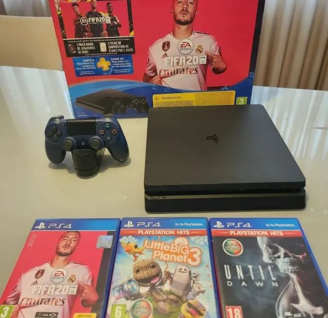 Console Sony PS4 Slim 1TB FIFA 20 1 Dualshock 4