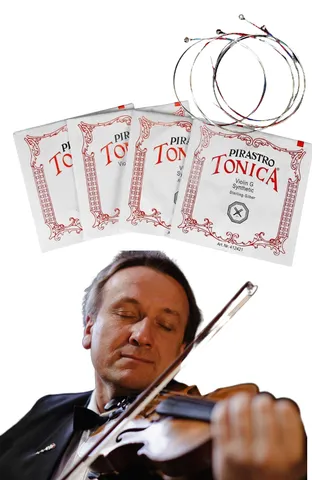 Jogo De Cordas Dominante Orchestral Violino 0089 Com Bolinha